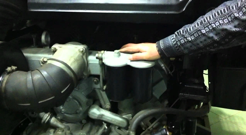 замена топливного фильтра